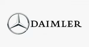 Daimler company logo with three-pointed star symbol