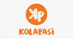 Kolapasi logo with KP monogram inside an orange circle and bold Kolapasi brand name