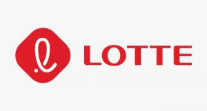 Lotte company red logo